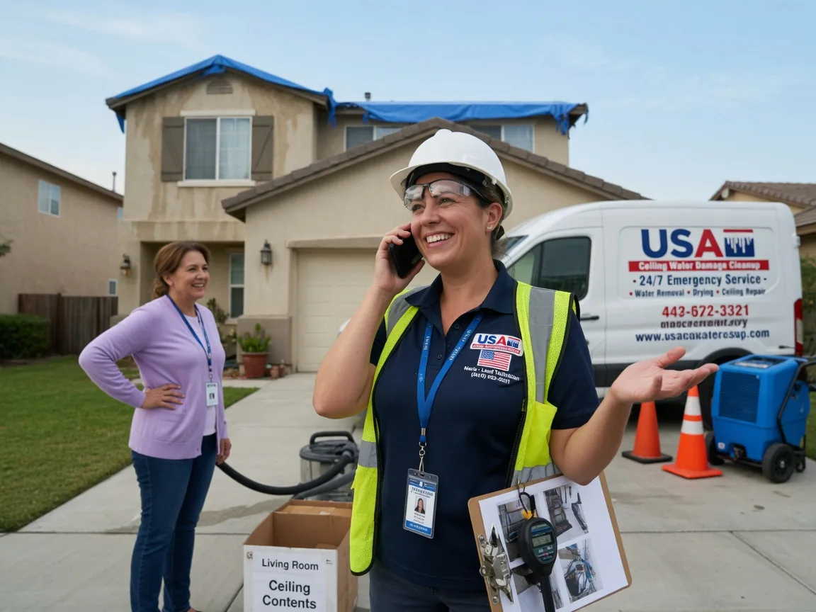 Ceiling Water Damage Restoration Larslan, MT FAQs